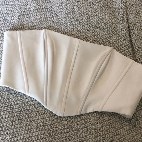 Oh polly white corset crop top - Picture 4 of 5